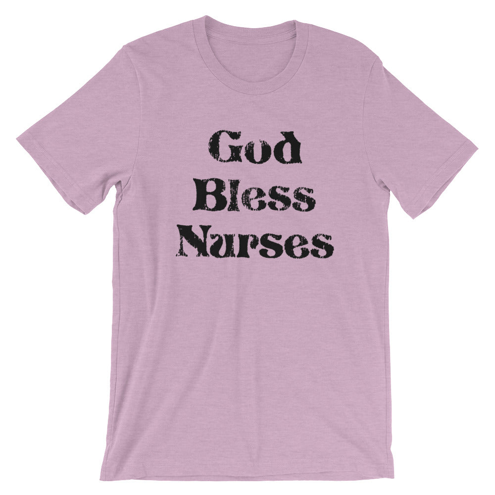 God Bless Nurses Unisex T-Shirt