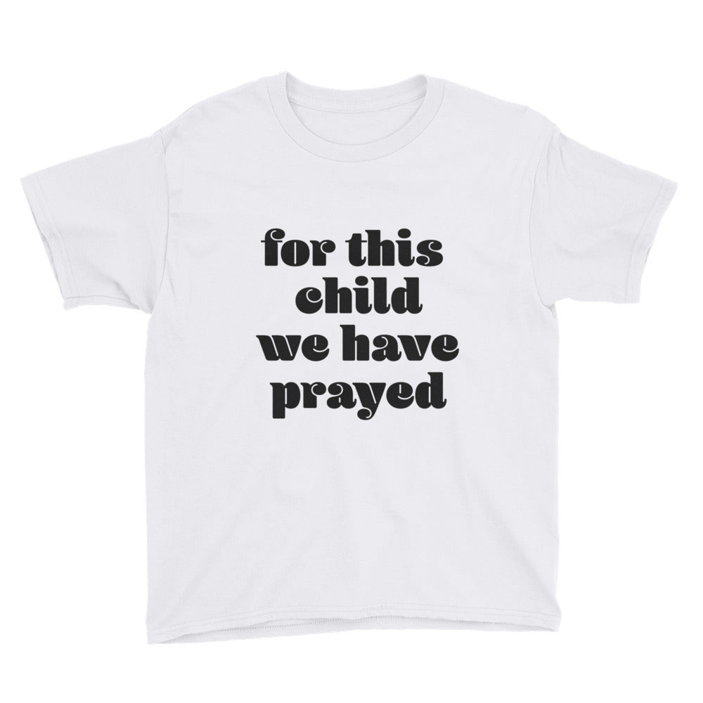 for this child Youth Short Sleeve T-Shirt
