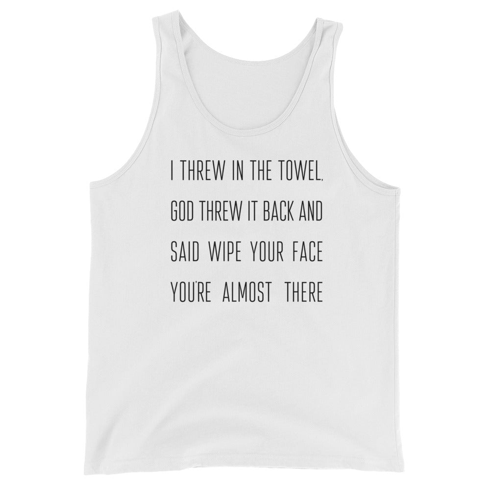 Threw in the Towel Unisex Tank Top