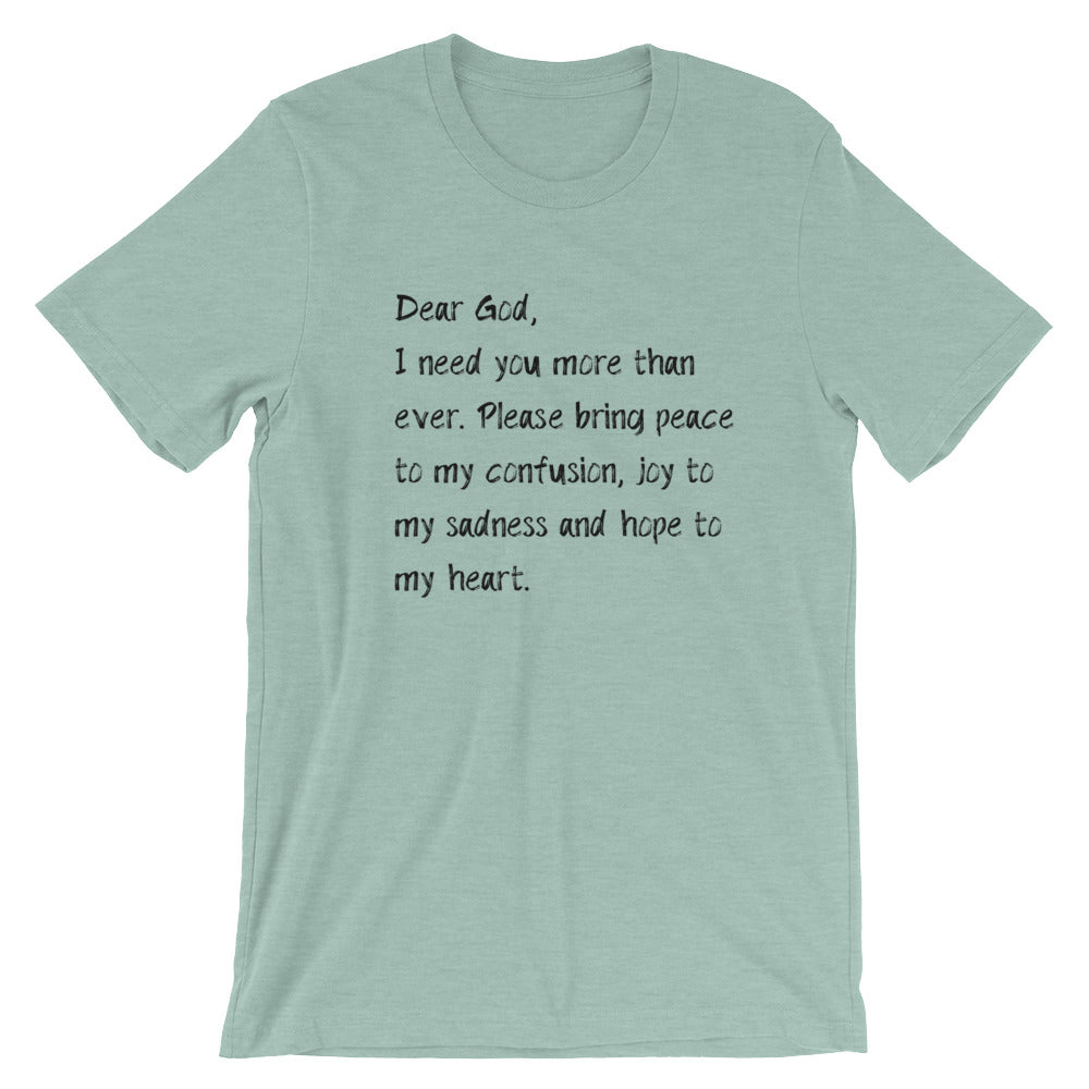 Dear God Unisex T-Shirt