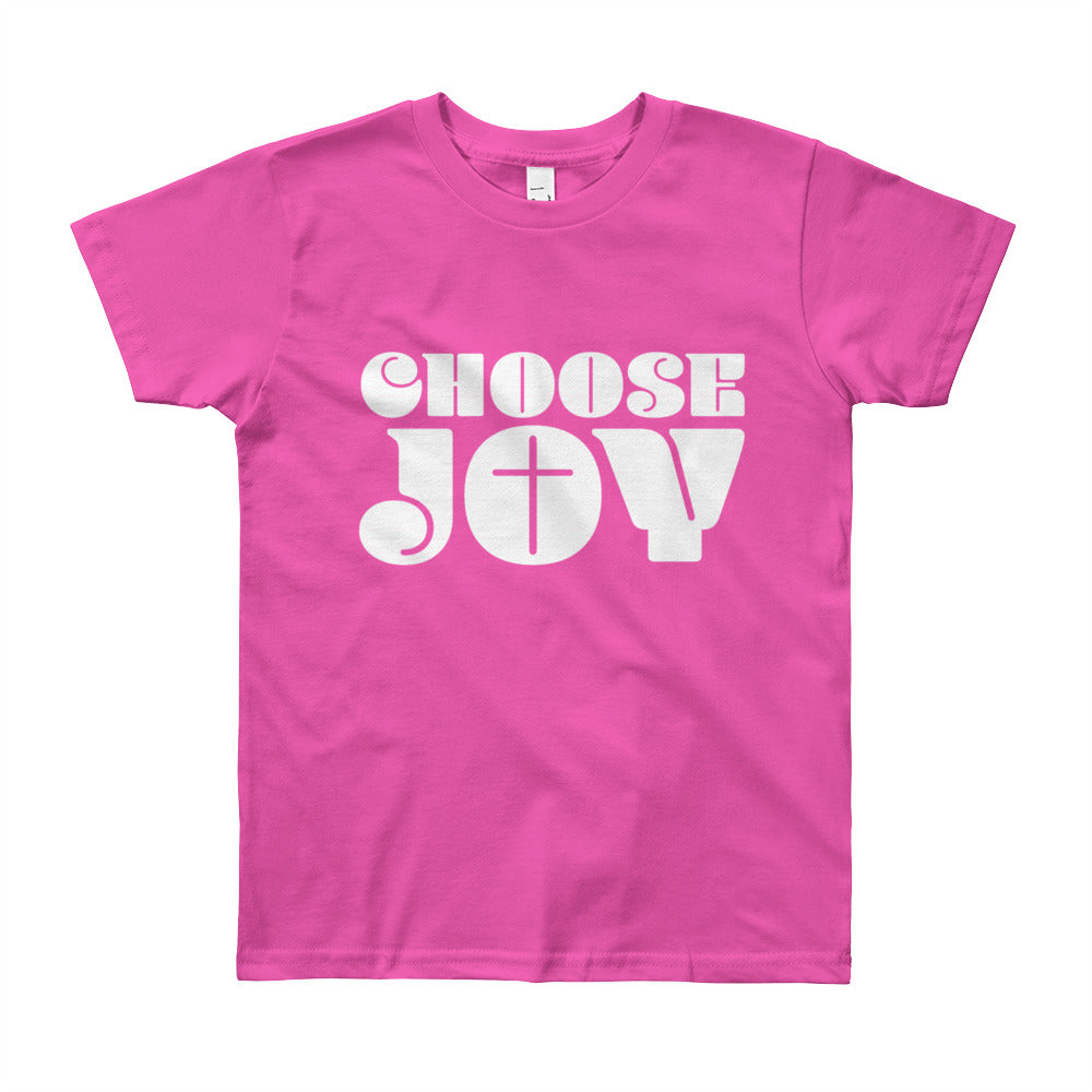 Choose JOY Youth Short Sleeve T-Shirt
