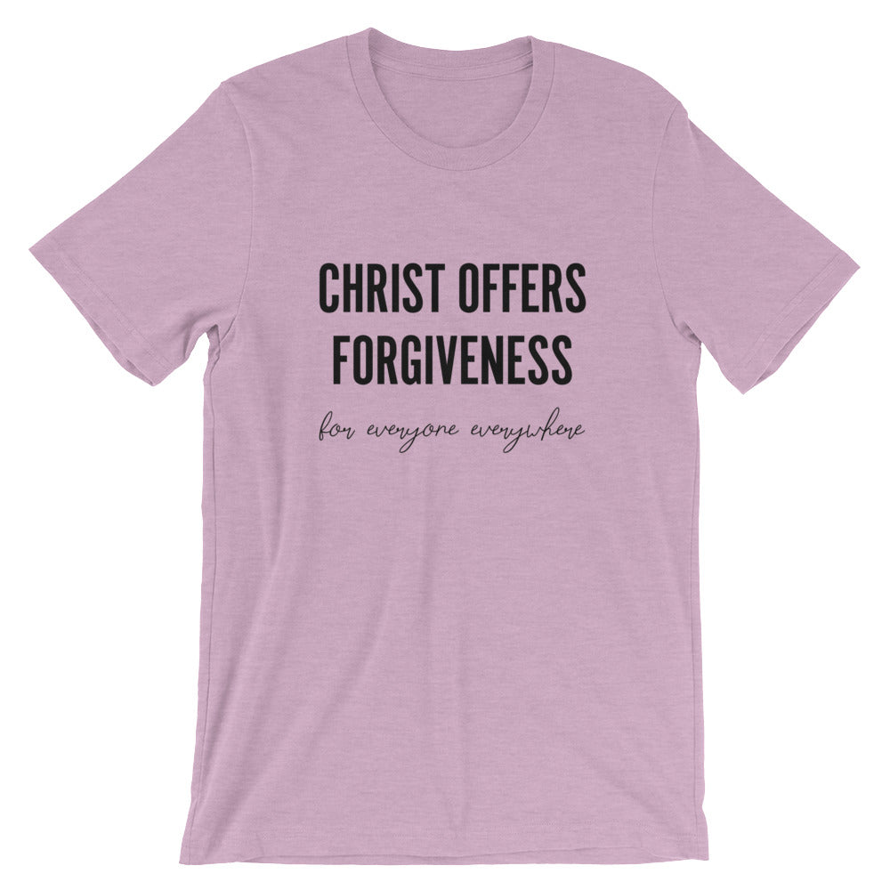 Christ offers Forgiveness Unisex T-Shirt