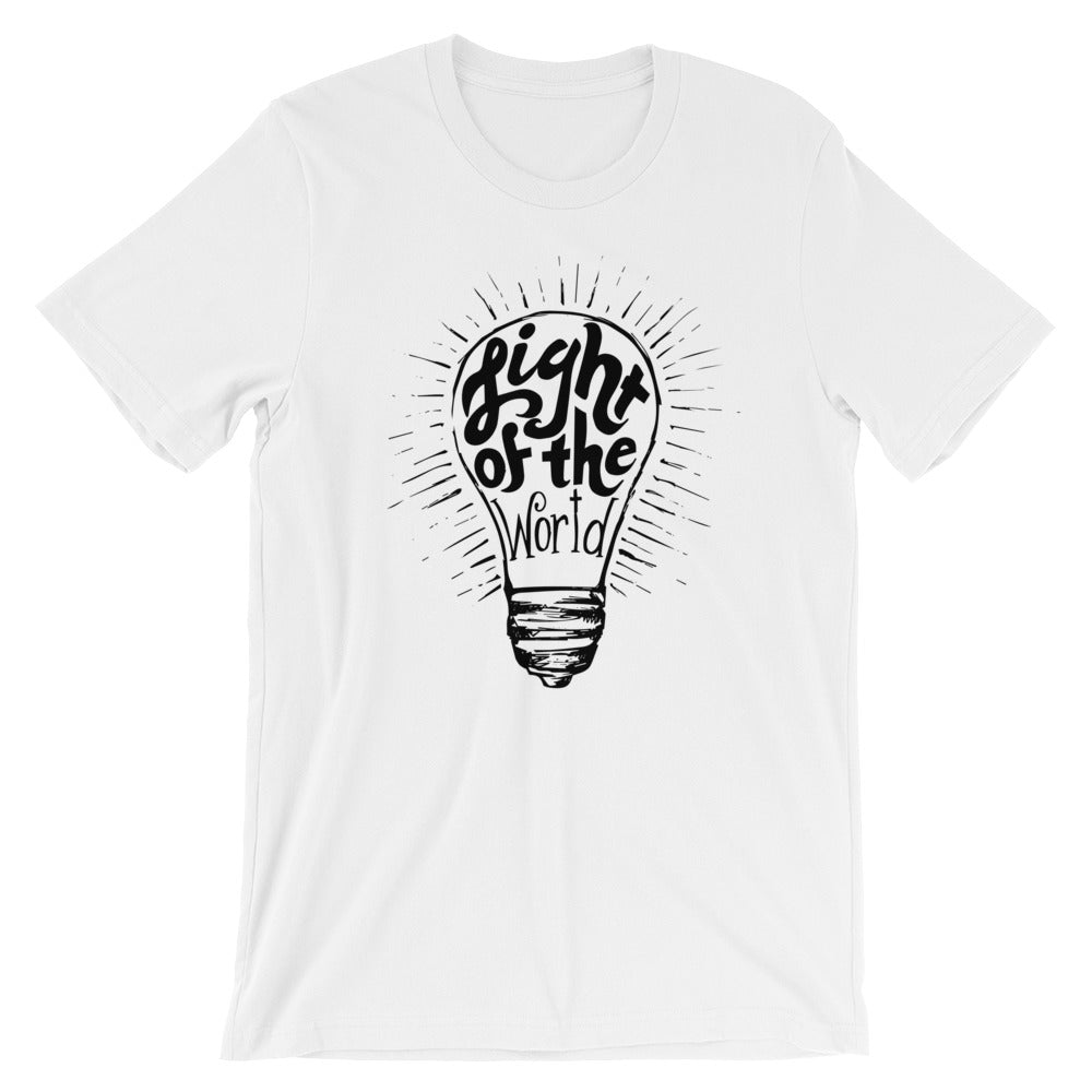Light of the World Unisex Short Sleeve Jersey T-Shirt with Tear Away Label