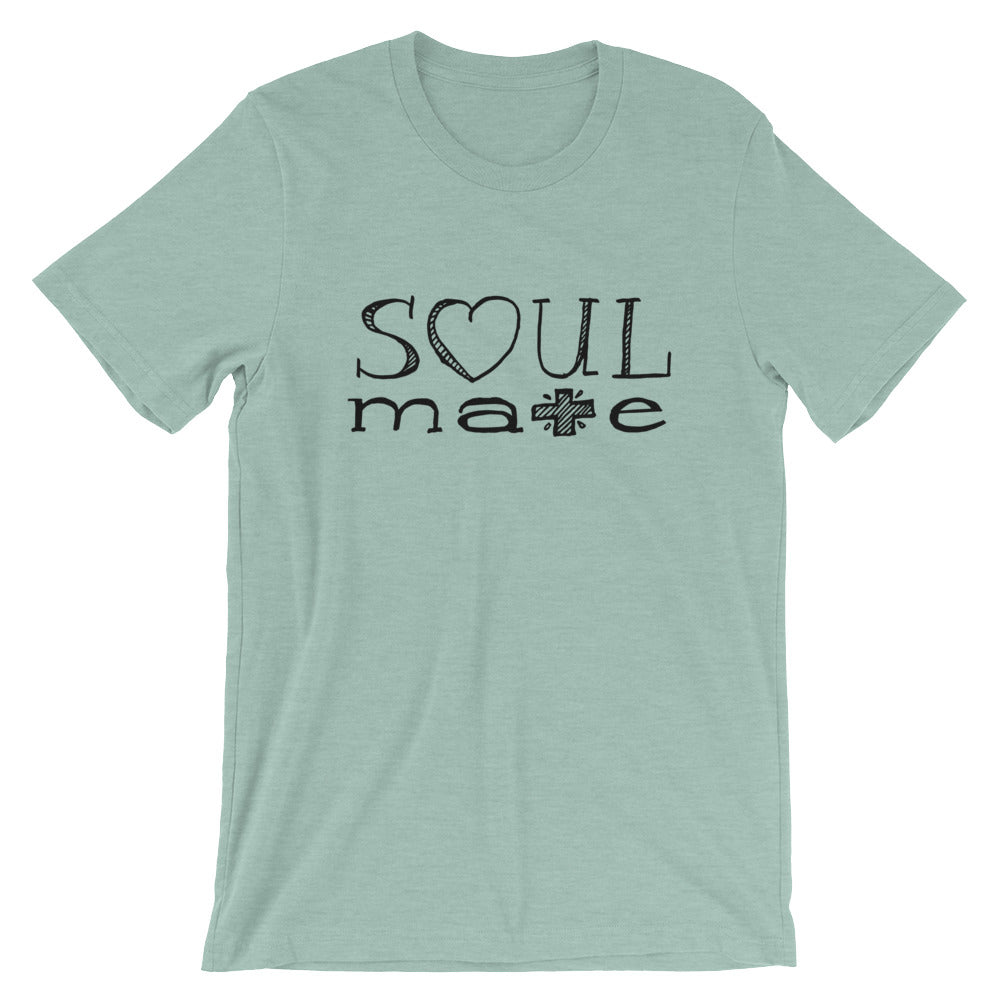 Love Soul Mate Hand Drawn Unisex T-Shirt