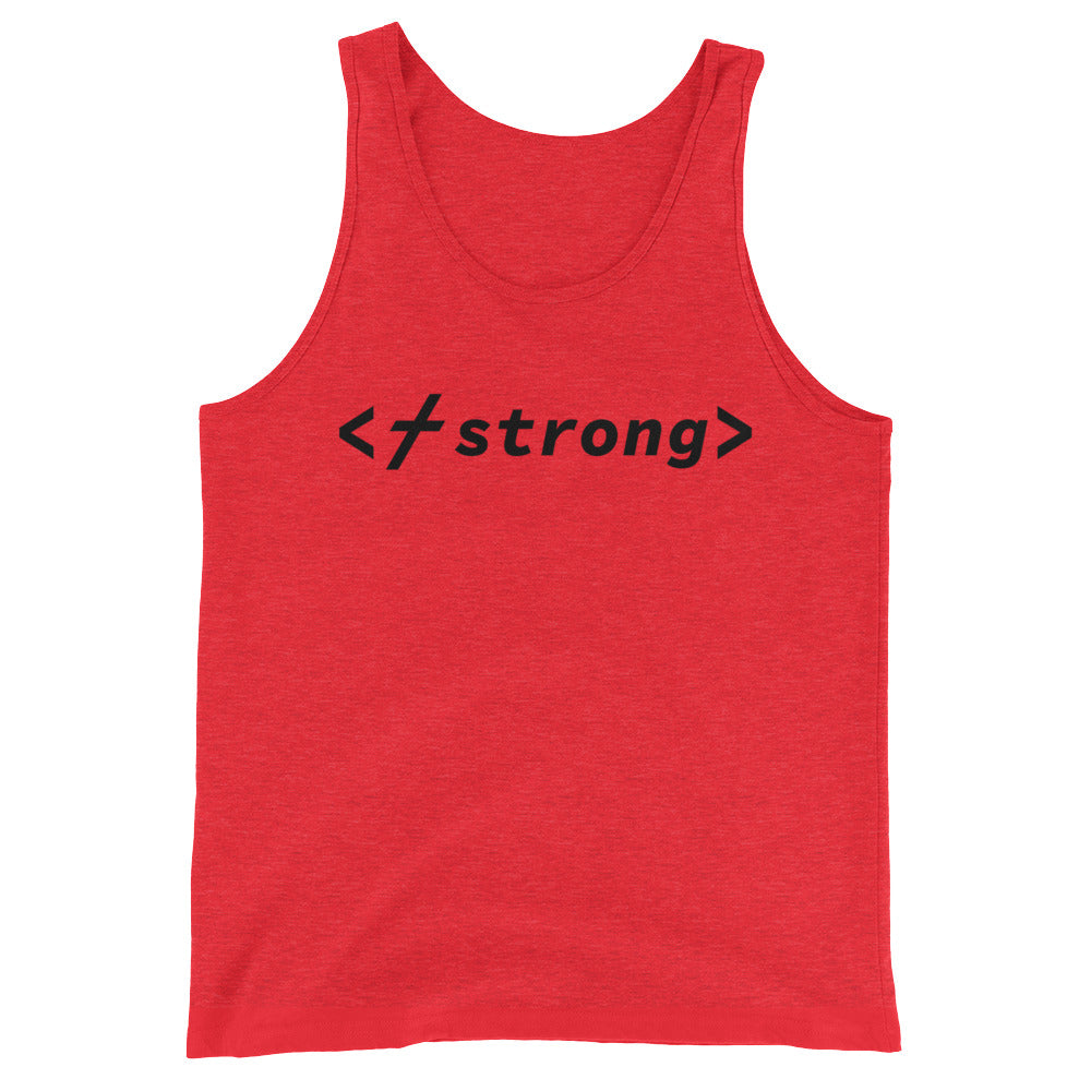 Strong Code Unisex Tank Top