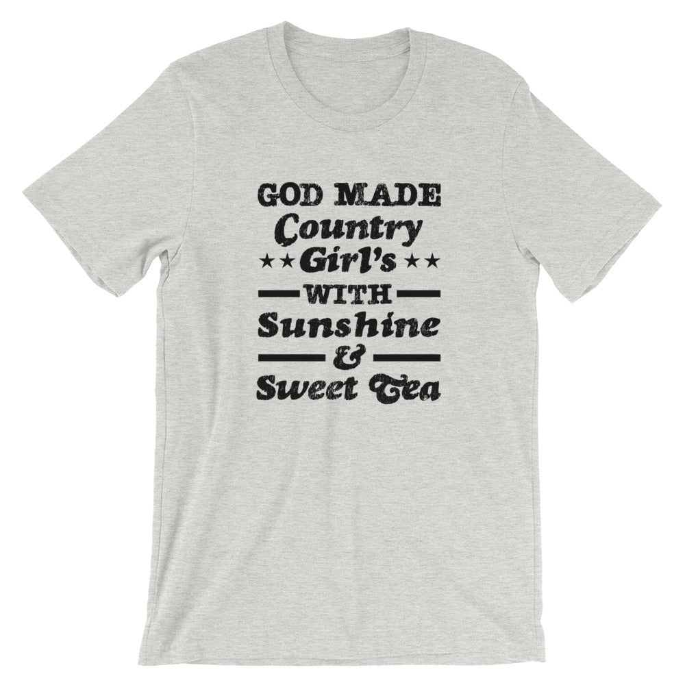 God made Country Girls Unisex T-Shirt