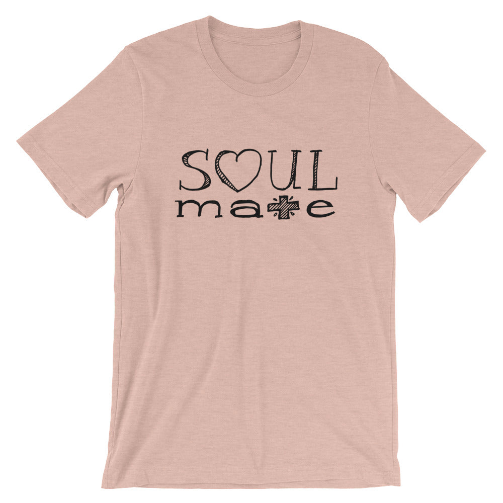Love Soul Mate Hand Drawn Unisex T-Shirt
