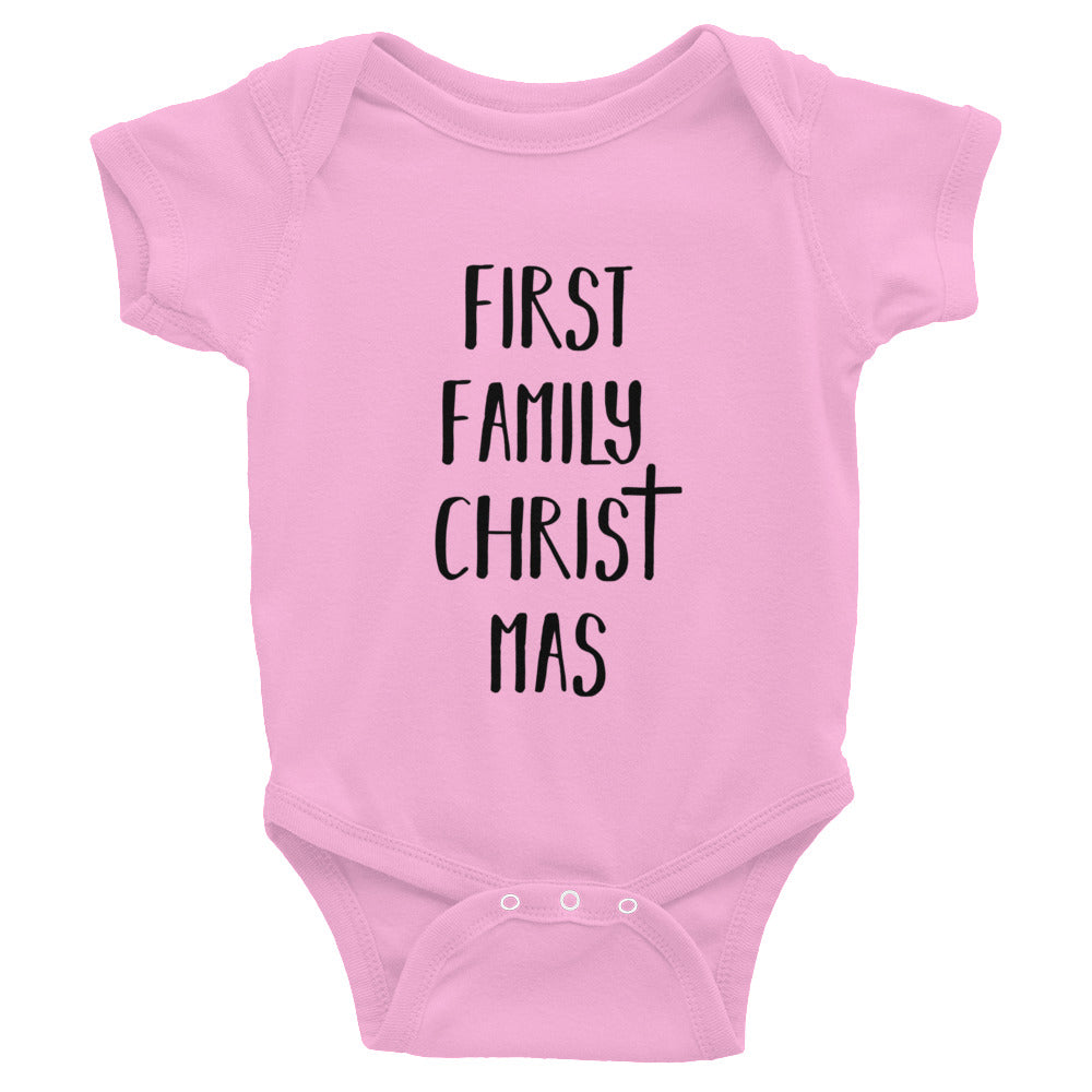 First Family Christmas Infant Bodysuit