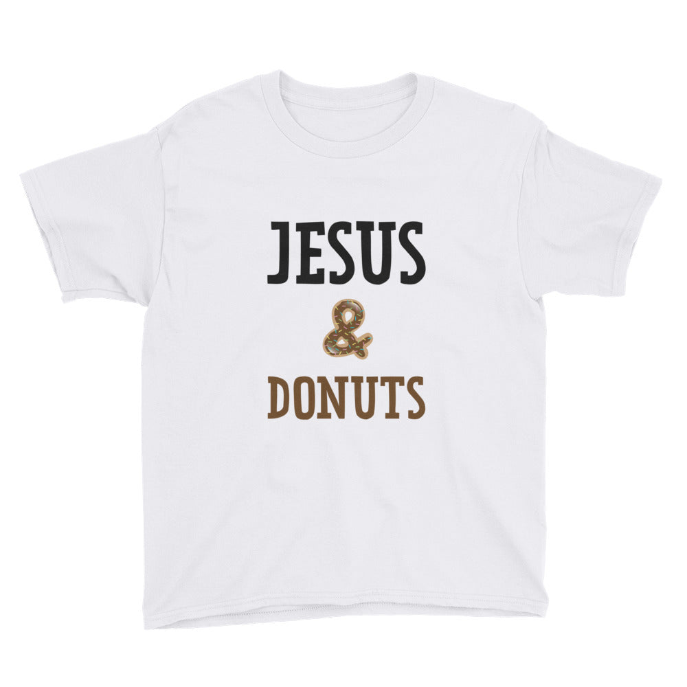 Jesus and Donuts Youth Short Sleeve T-Shirt