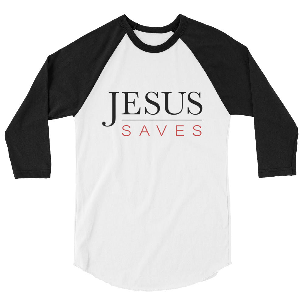 Jesus Saves V1 Unisex Raglan