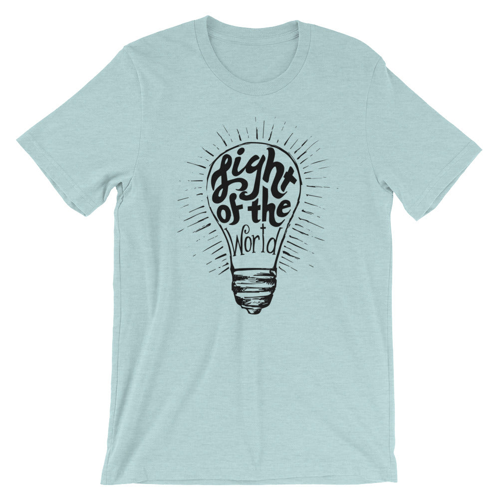 Light of the World Unisex Short Sleeve Jersey T-Shirt with Tear Away Label
