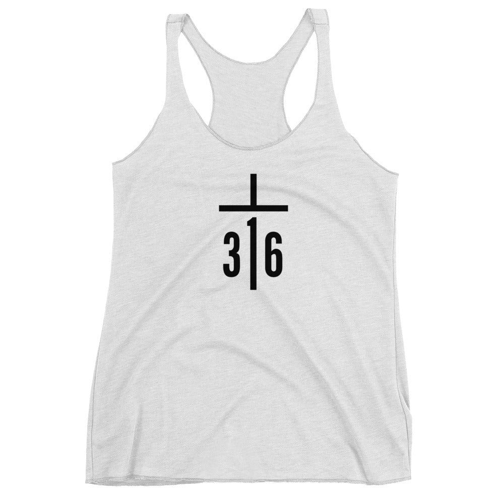 3:16 Women's Racerback Tank