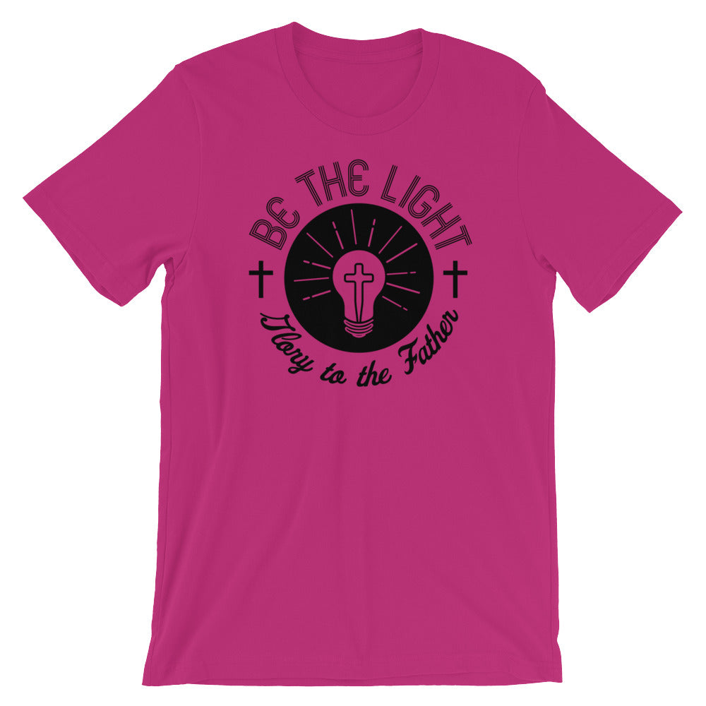 Be the Light retro Unisex T-Shirt