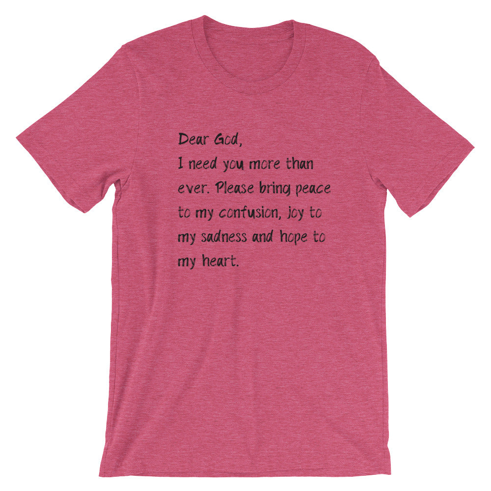 Dear God Unisex T-Shirt