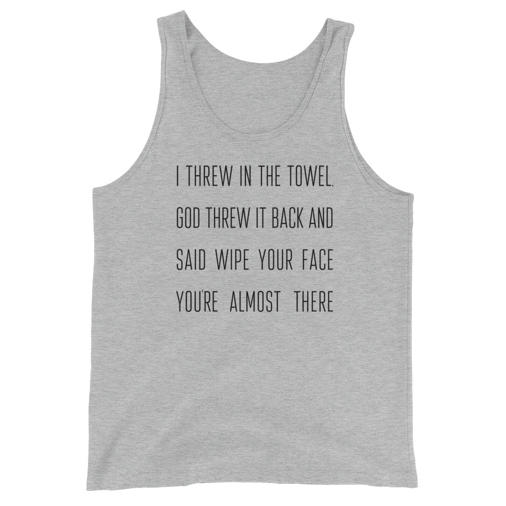 Threw in the Towel Unisex Tank Top