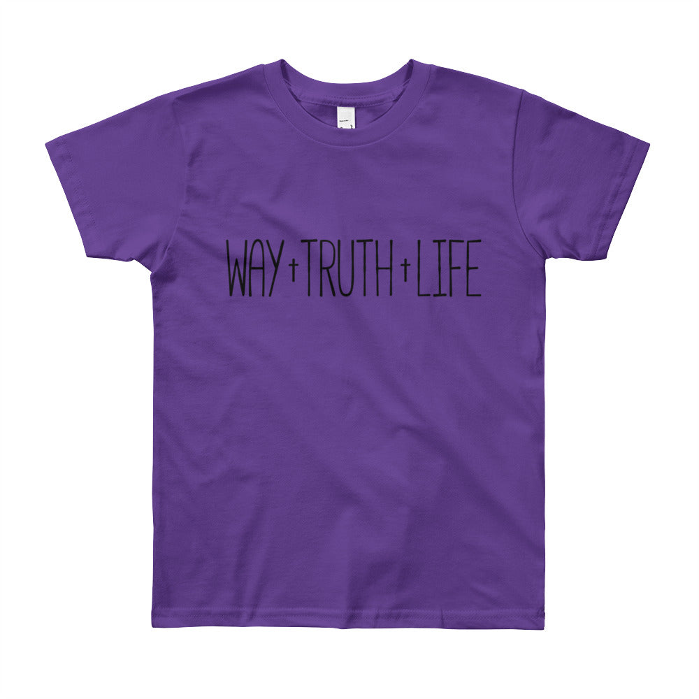 Way Truth Life Youth Short Sleeve T-Shirt