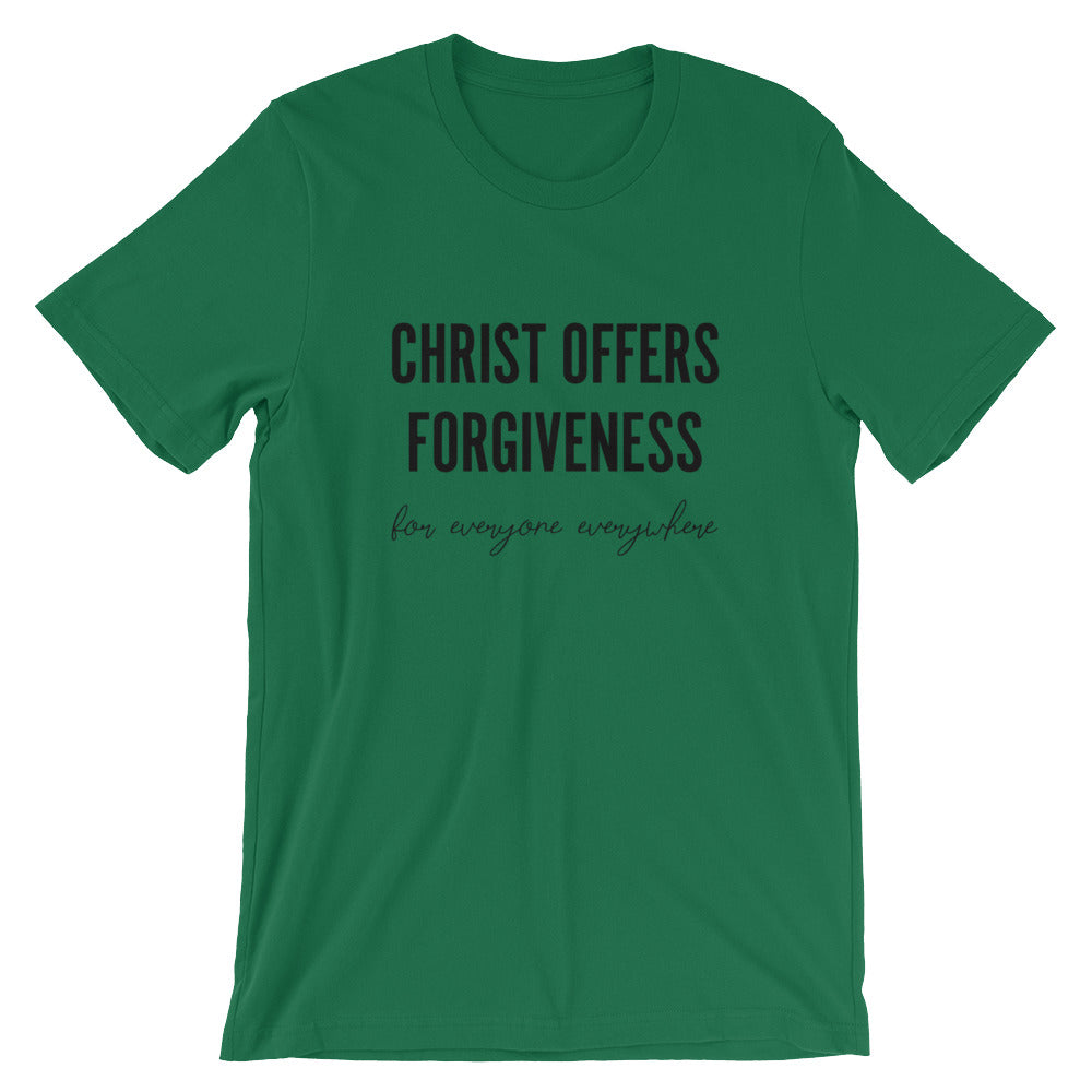 Christ offers Forgiveness Unisex T-Shirt