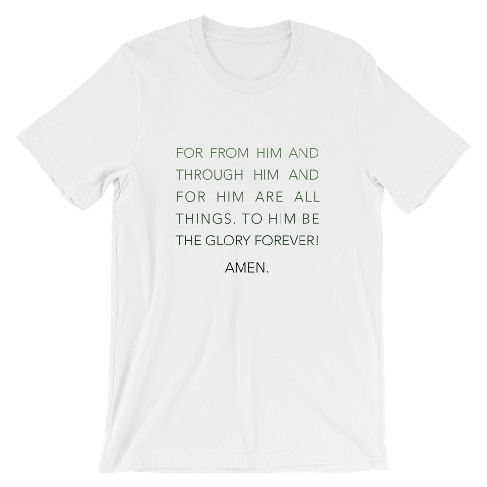 Glory to God Unisex Tee