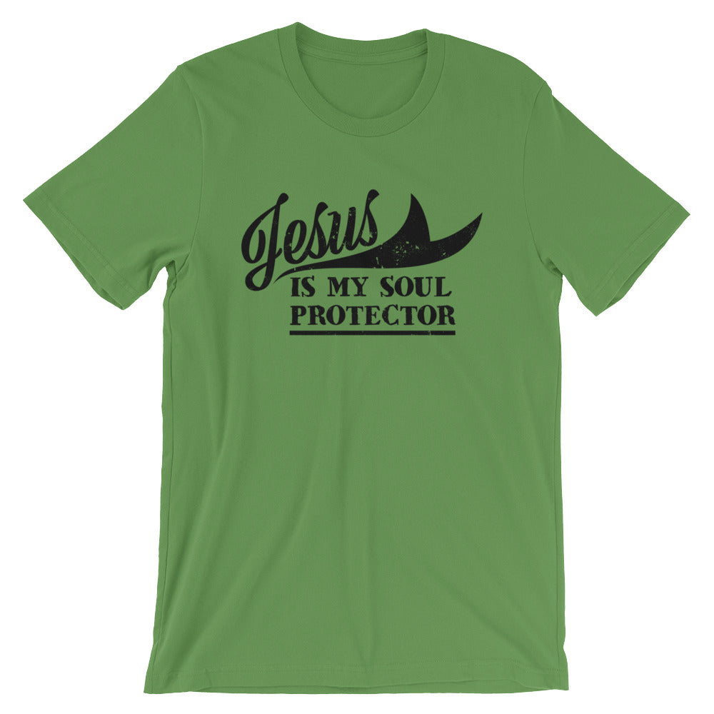 Soul Protector Unisex Short Sleeve Jersey T-Shirt with Tear Away Label
