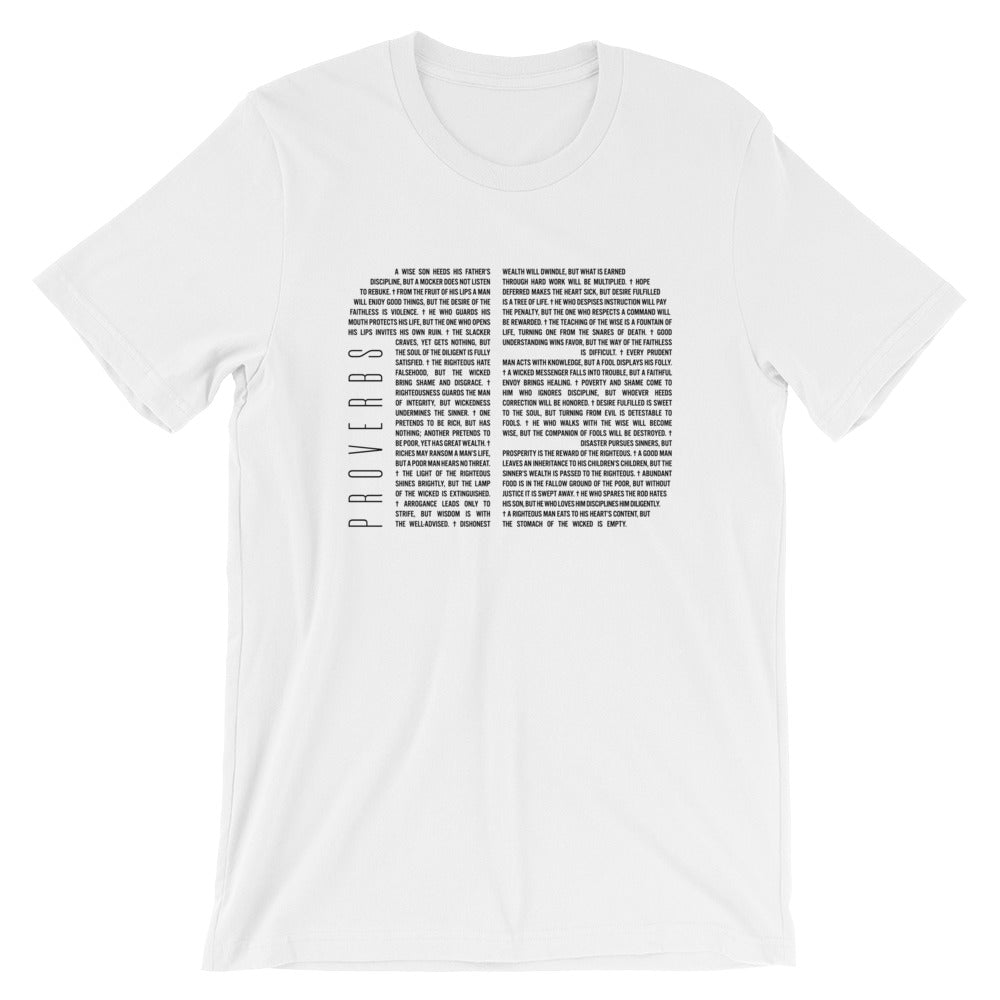 Proverbs 13 Unisex T-Shirt