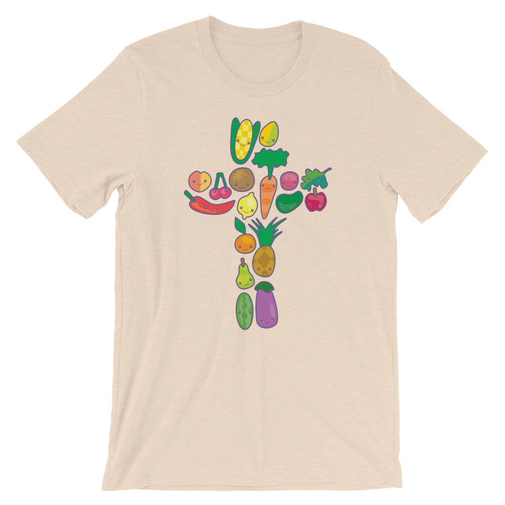 Vegan Cross Unisex T-Shirt