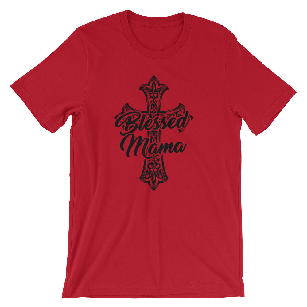 Blessed Mama Short-Sleeve Unisex T-Shirt