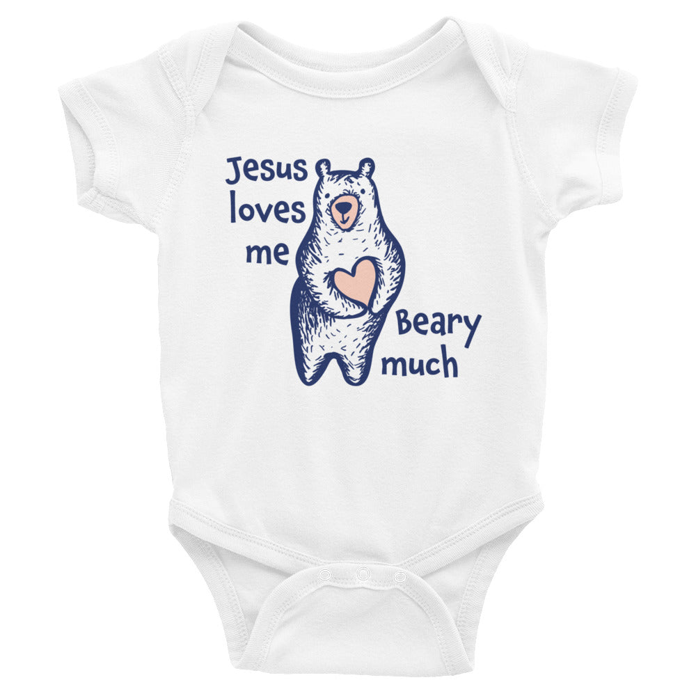 Jesus Loves Me Onesie