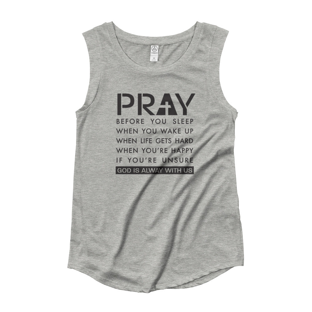 Pray Cap Sleeve T-Shirt