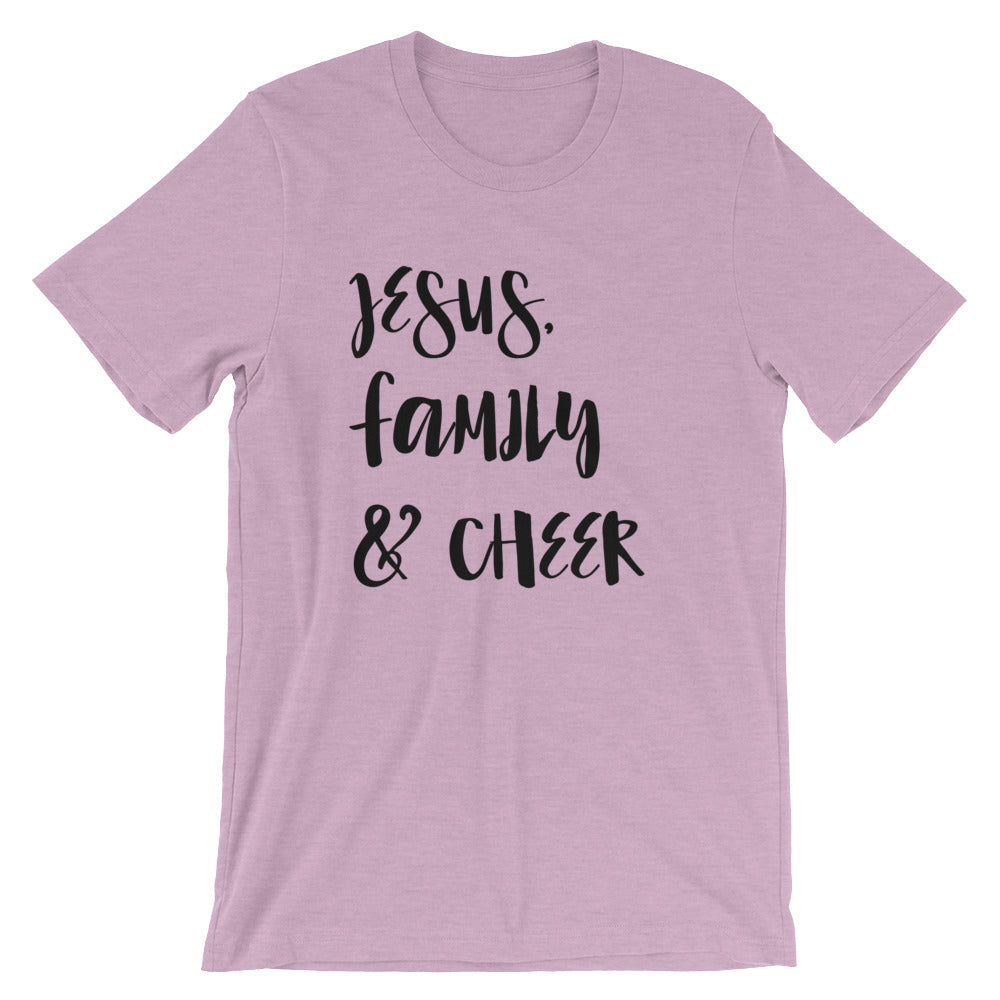 Jesus Family Cheer Unisex Tee