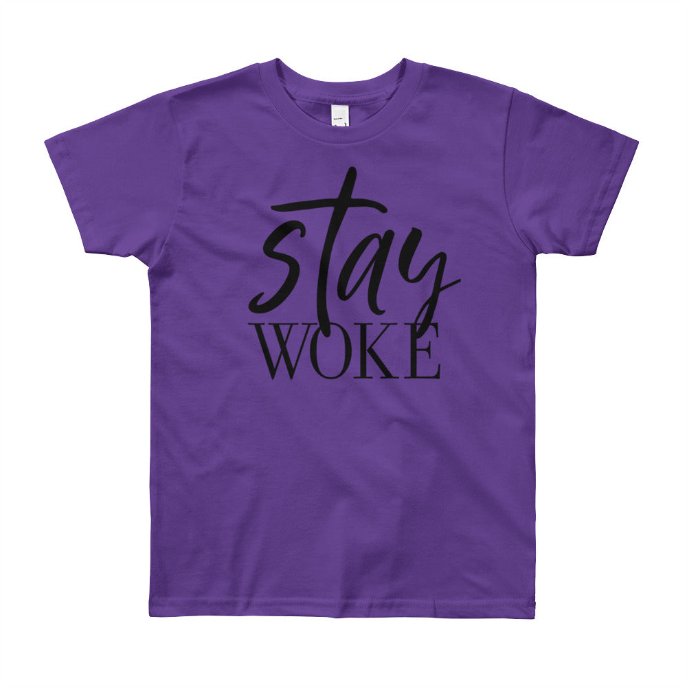 Stay Woke Youth Short Sleeve T-Shirt