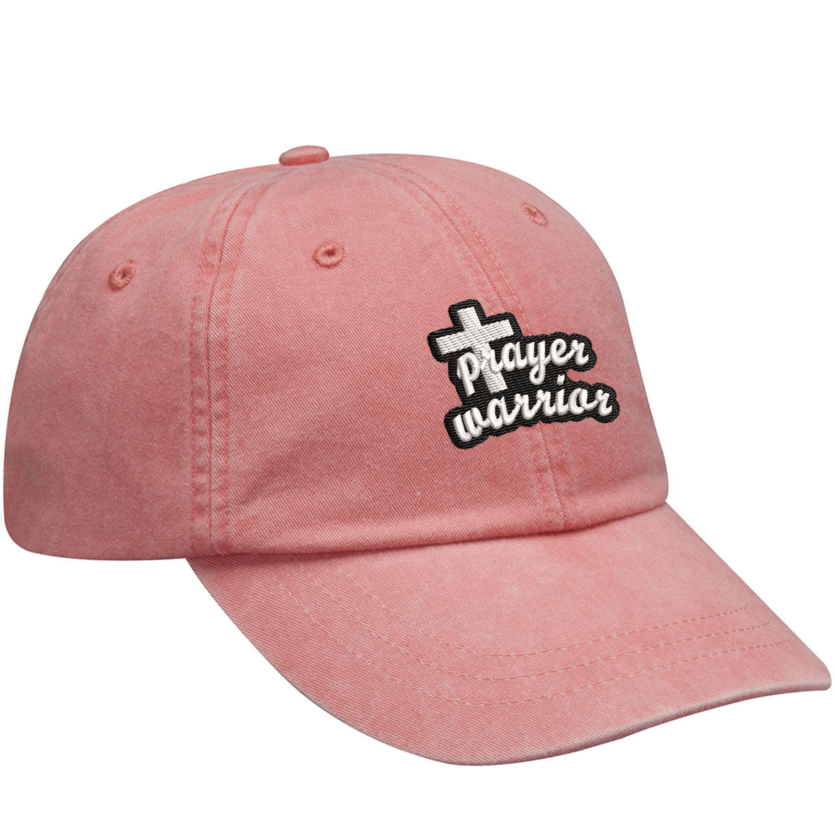 Prayer Warrior Embroidered Baseball Cap