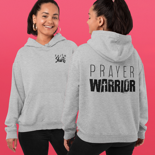 Prayer Warrior Unisex Hoodie (Back)