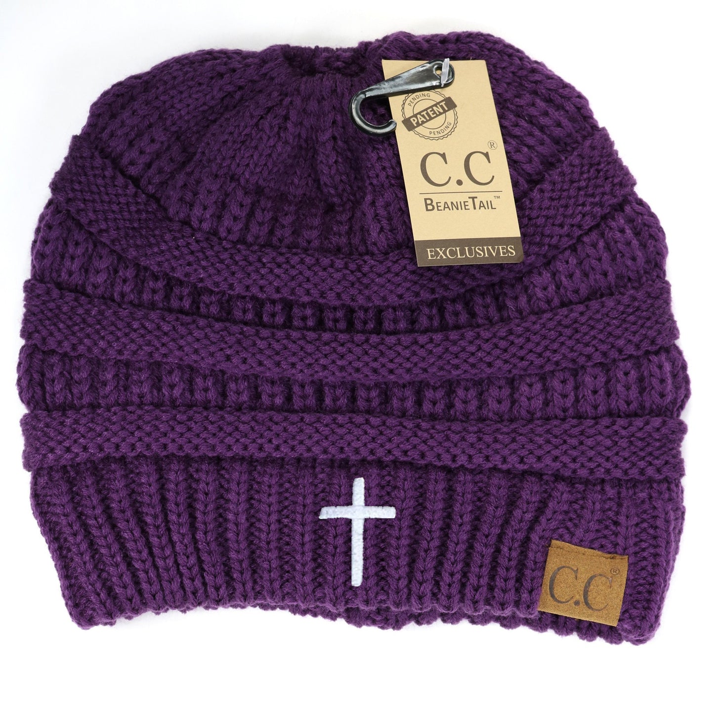 Cross Classic CC Beanie Ponytail/Messy Bun