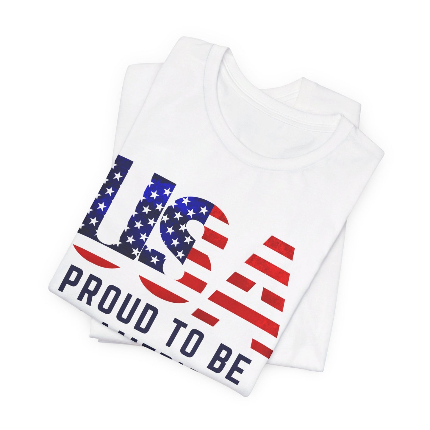 Proud to Be an American Unisex Jersey Short Sleeve Tee