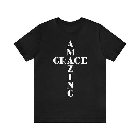 Amazing Grace Cross Unisex T-Shirt