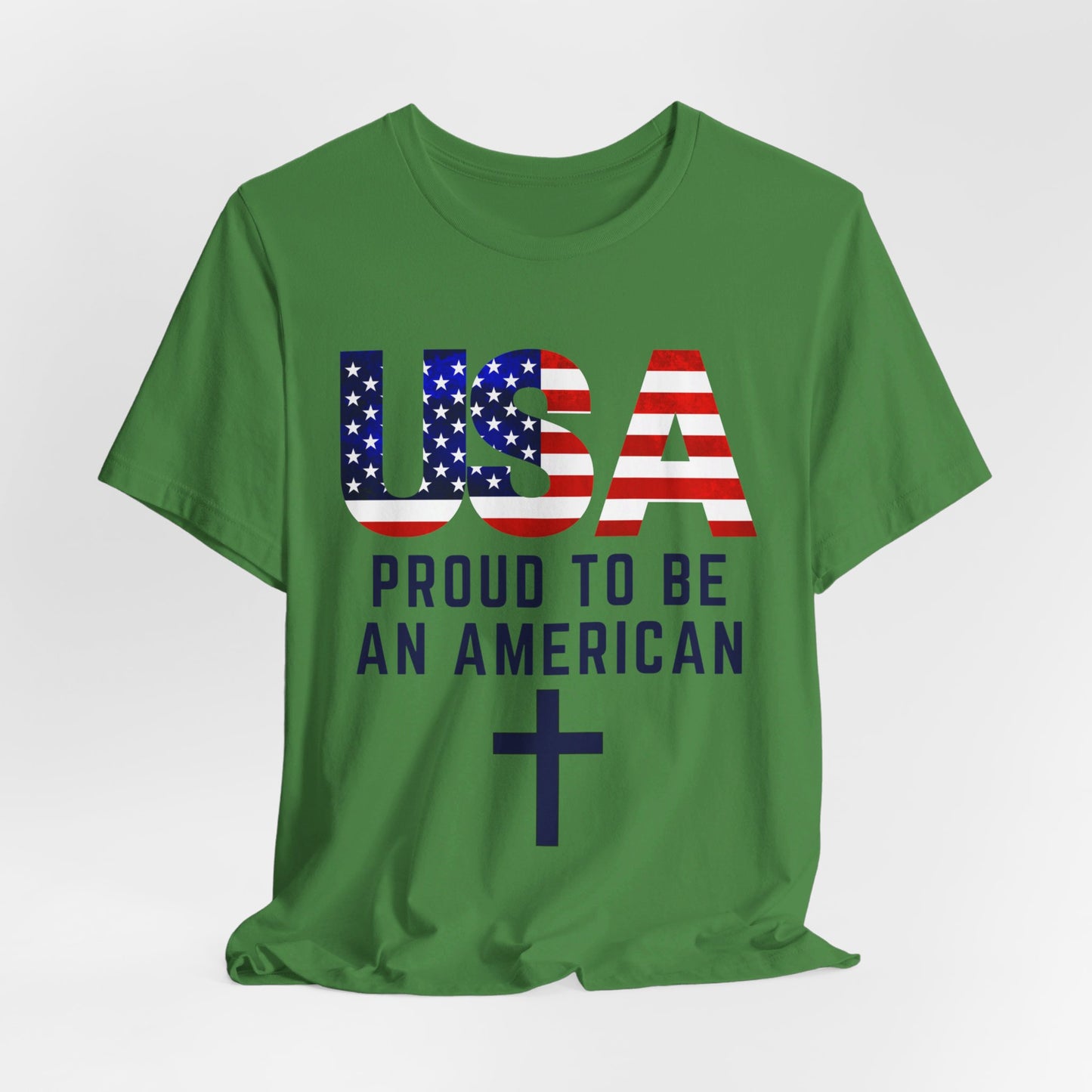 Proud to Be an American Unisex Jersey Short Sleeve Tee