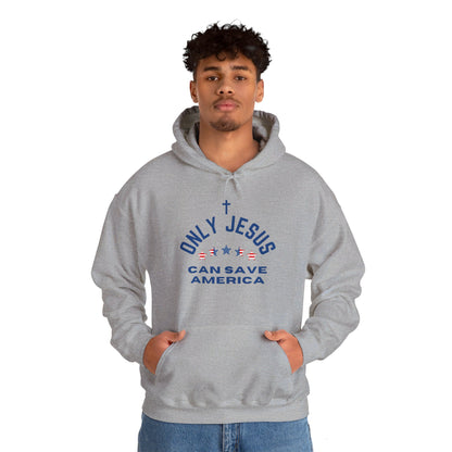 Only Jesus Can Save Unisex Heavy Blend™ Hooded Sweatshirt