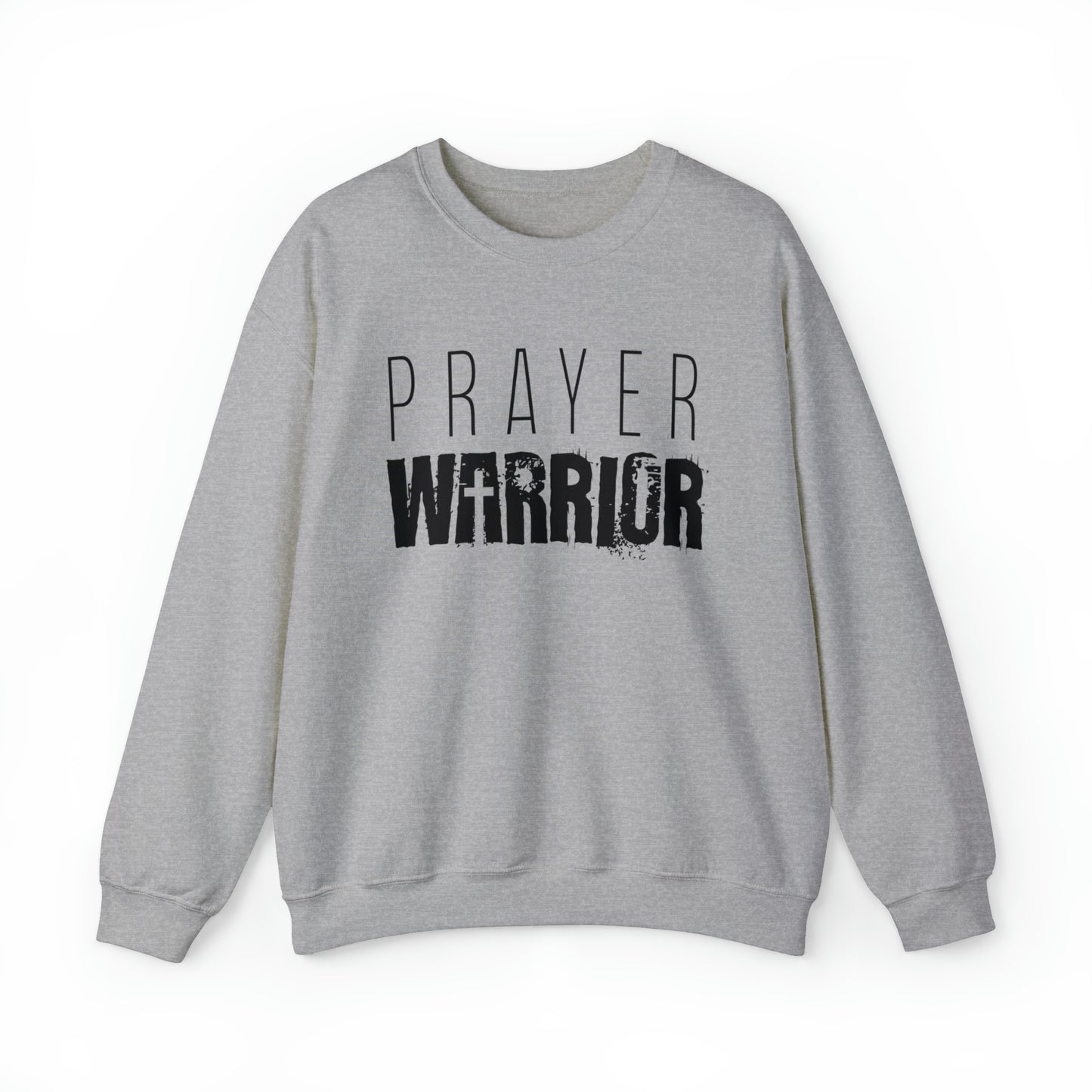 Prayer Warrior Crew Neck Unisex Sweatshirt