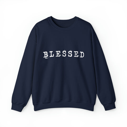 Blessed Typed Sweatshirt