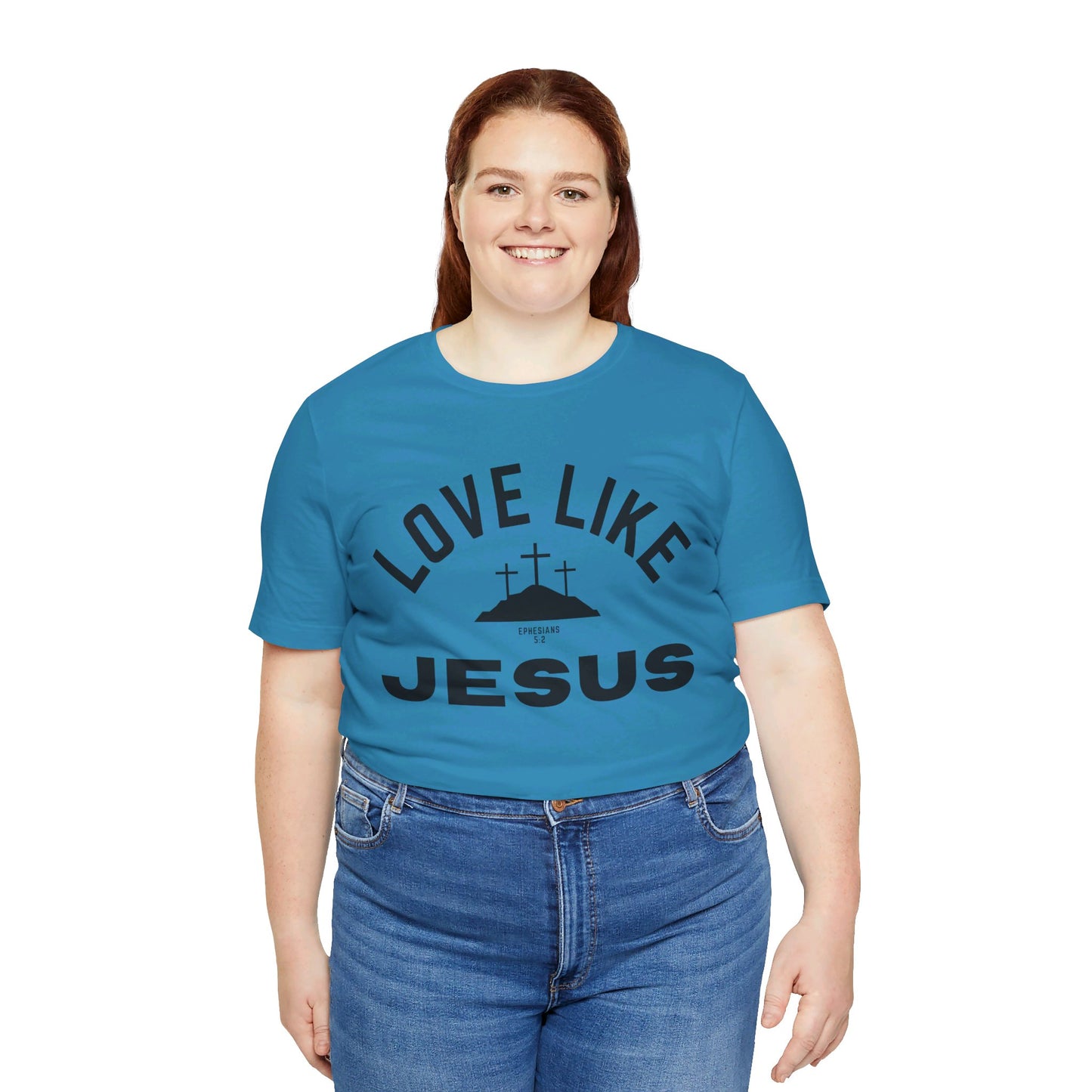 Love Like Jesus Unisex Jersey Short Sleeve Tee