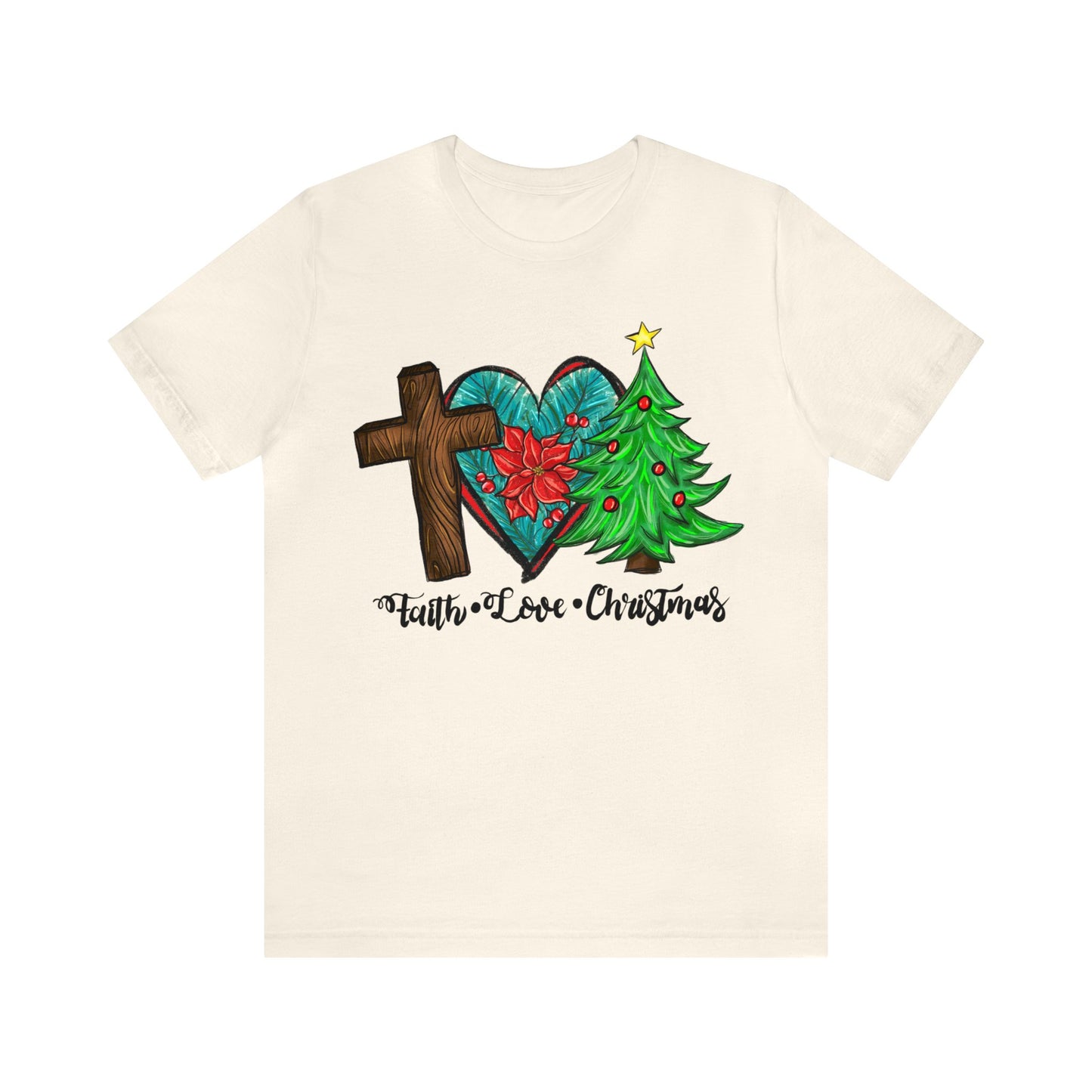 Faith Love Christmas Shirt