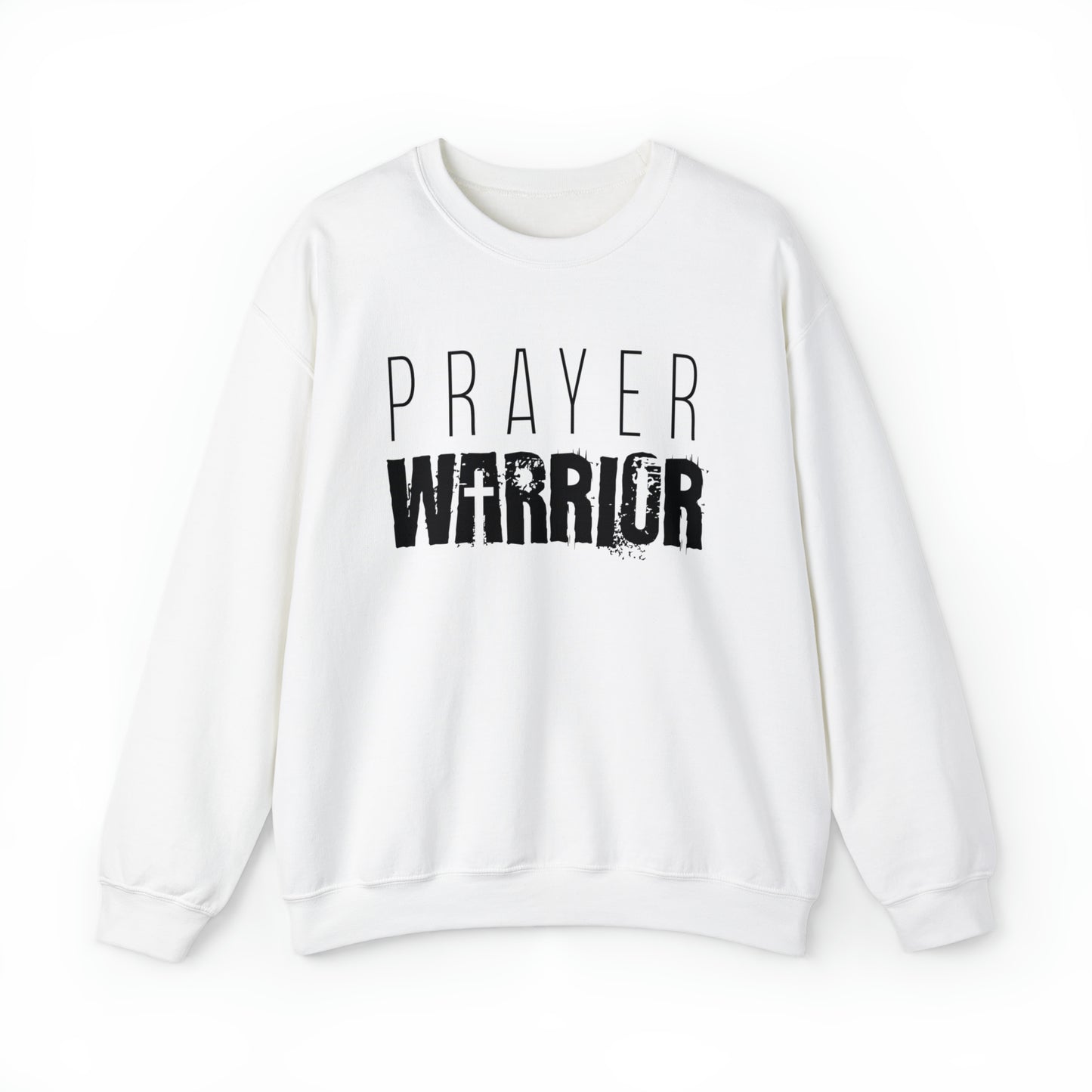 Prayer Warrior Crew Neck Unisex Sweatshirt