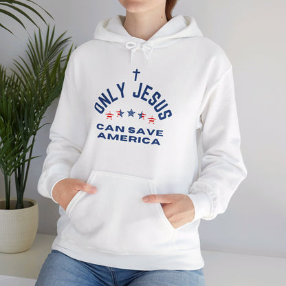 Only Jesus Can Save Unisex Heavy Blend™ Hooded Sweatshirt