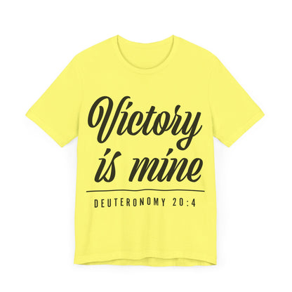 Victory Unisex Jersey Short Sleeve Tee