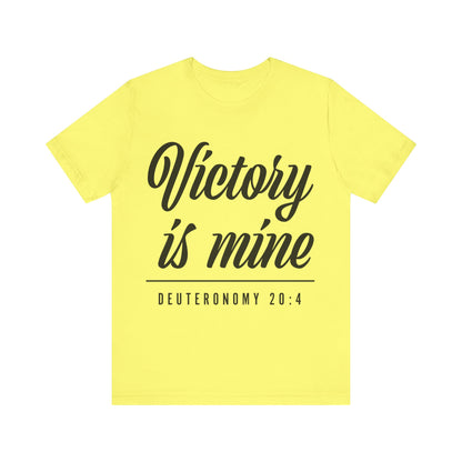 Victory Unisex Jersey Short Sleeve Tee