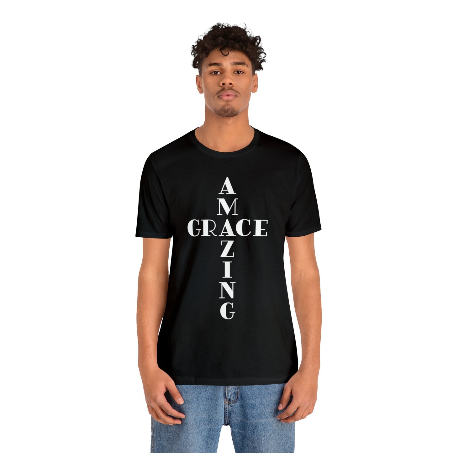 Amazing Grace Cross Unisex T-Shirt