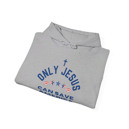 Only Jesus Can Save Unisex Heavy Blend™ Hooded Sweatshirt