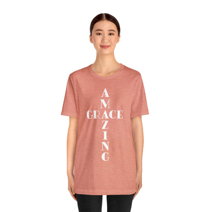 Amazing Grace Cross Unisex T-Shirt