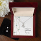 Sister in Christ Alluring Beauty + Clear CZ Earrings