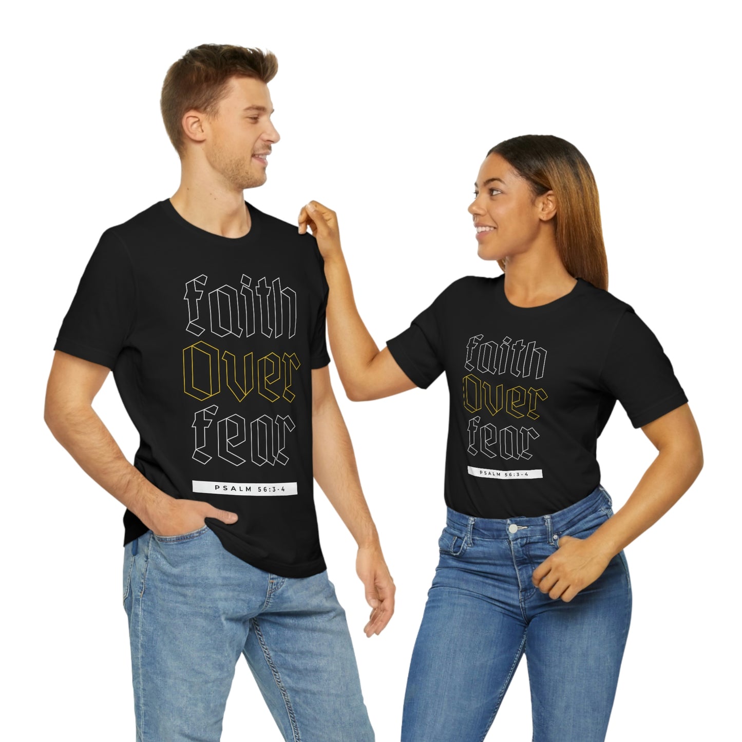 Psalm 56:3-4 Unisex Jersey Short Sleeve Tee